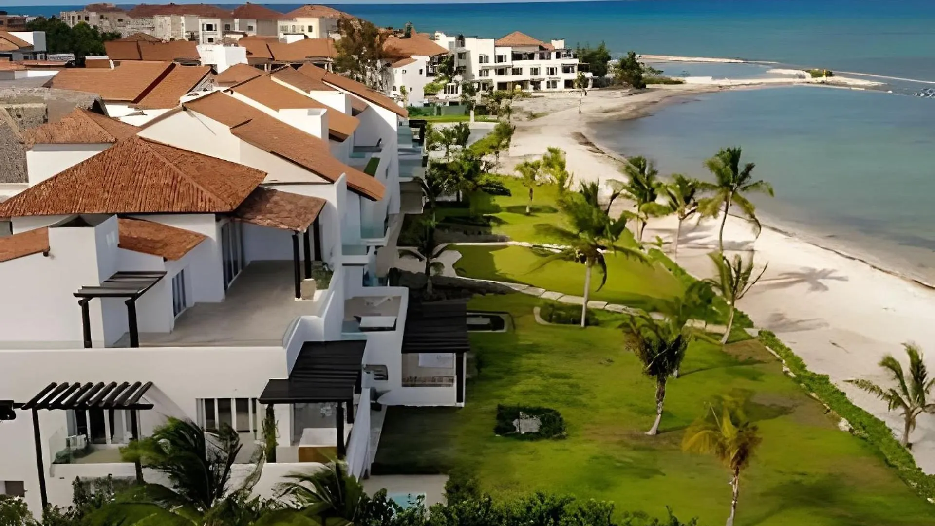 아파트 Punta Palmera Beach Front With Private Cold Jacuzzi 푼타 카나